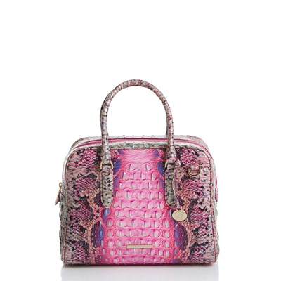 Pink Brahmin Marissa Women's Satchel Bags | 1486507-FK