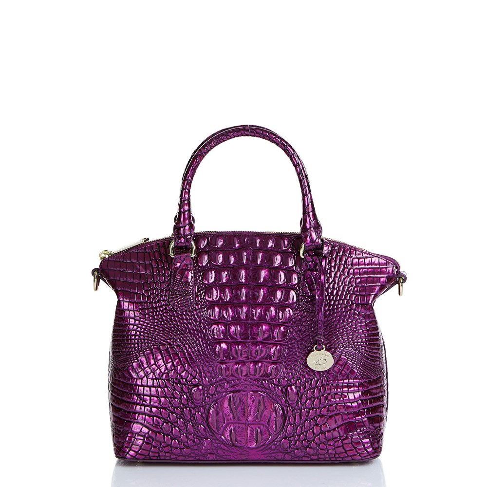 Purple Brahmin Duxbury Satchel Women\'s Satchel Bags | 8923504-VT